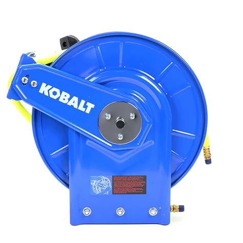 Kit Includes: 4 FT x 1/2" PVC <strong>Hose</strong>. . Kobalt air hose reel parts